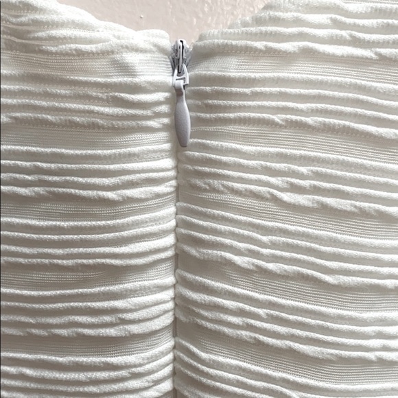 NWT White Tank Mini Dress - Picture 3 of 5